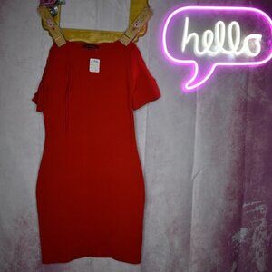 Red Olivaceous Mini Dress